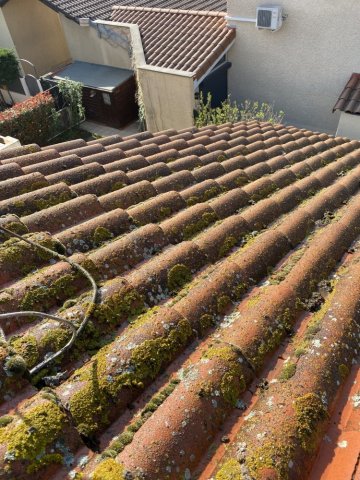 entretien de toiture traitement hydrofuge anti-mousse Rhône Jonage 69